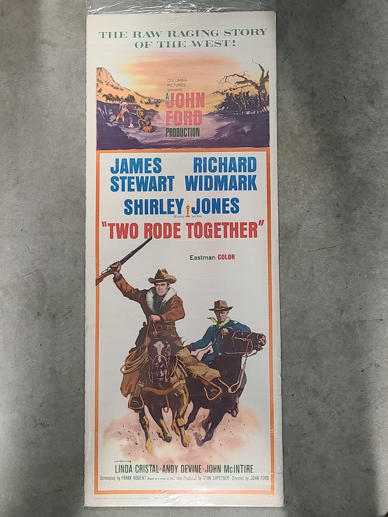 Two Rode Together 1961 Inserts