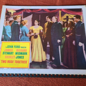 Two Rode Together 1961 Western Lobby Cards