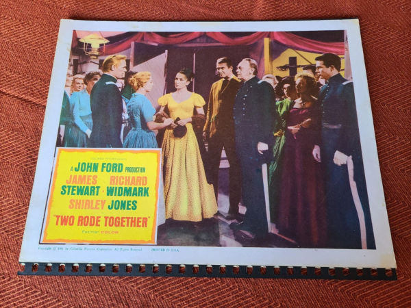 Two Rode Together 1961 Western Lobby Cards