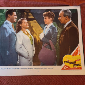 Two Smart People 1946 General Lobby Cards