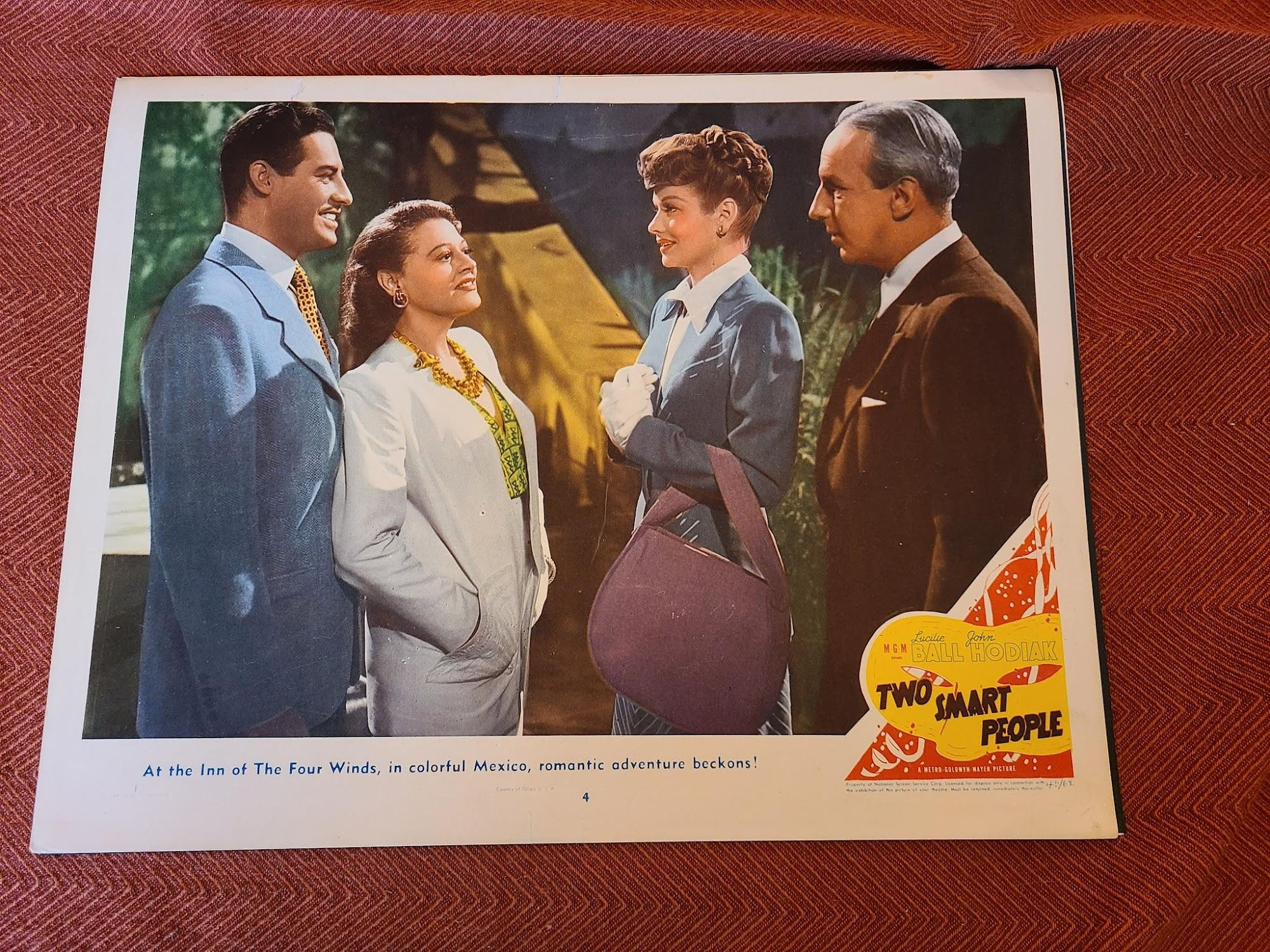 Two Smart People 1946 General Lobby Cards
