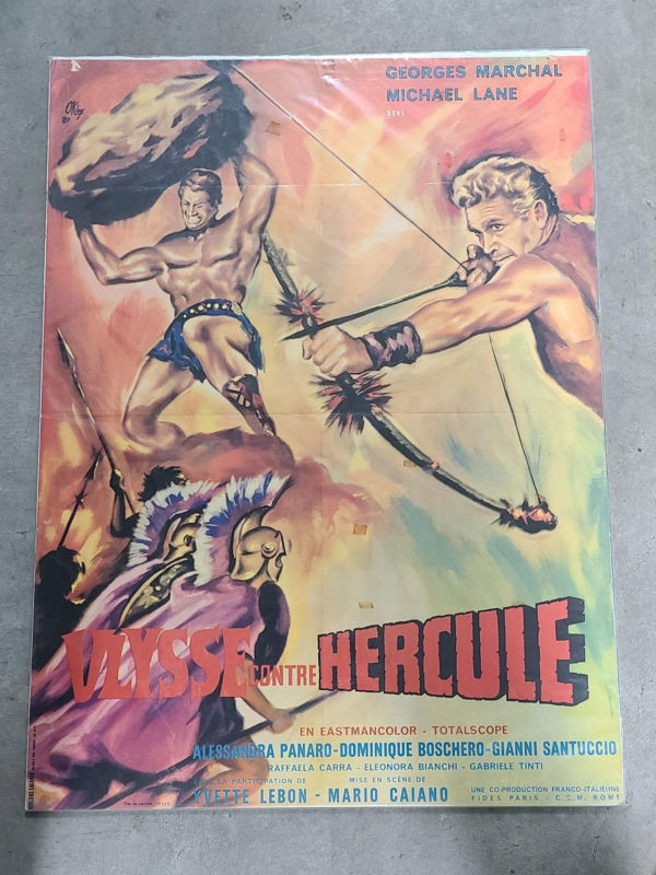 Ulysses Vs. Hercules 1962 French