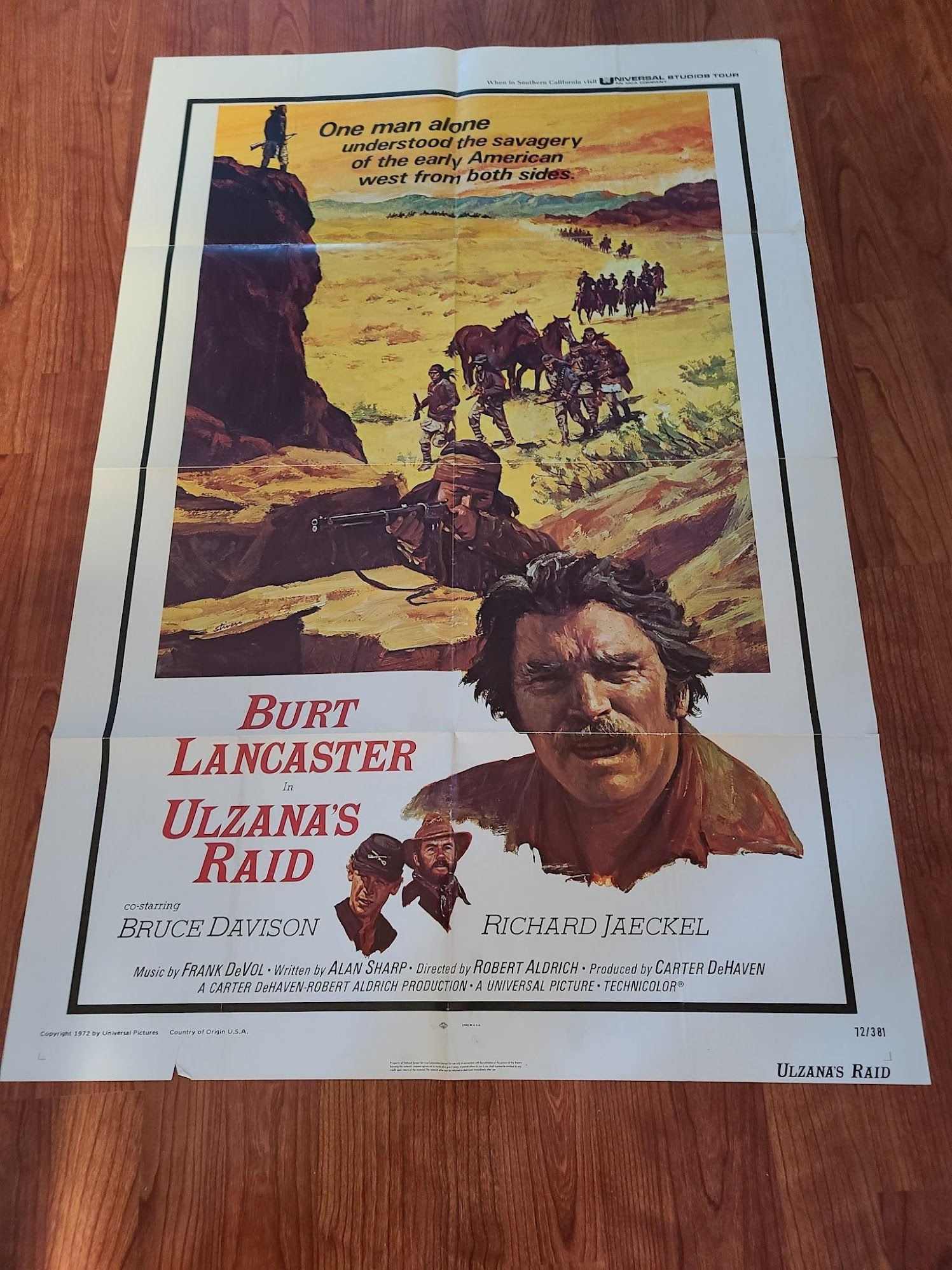 Ulzana's Raid 1972 1 Sheets/US