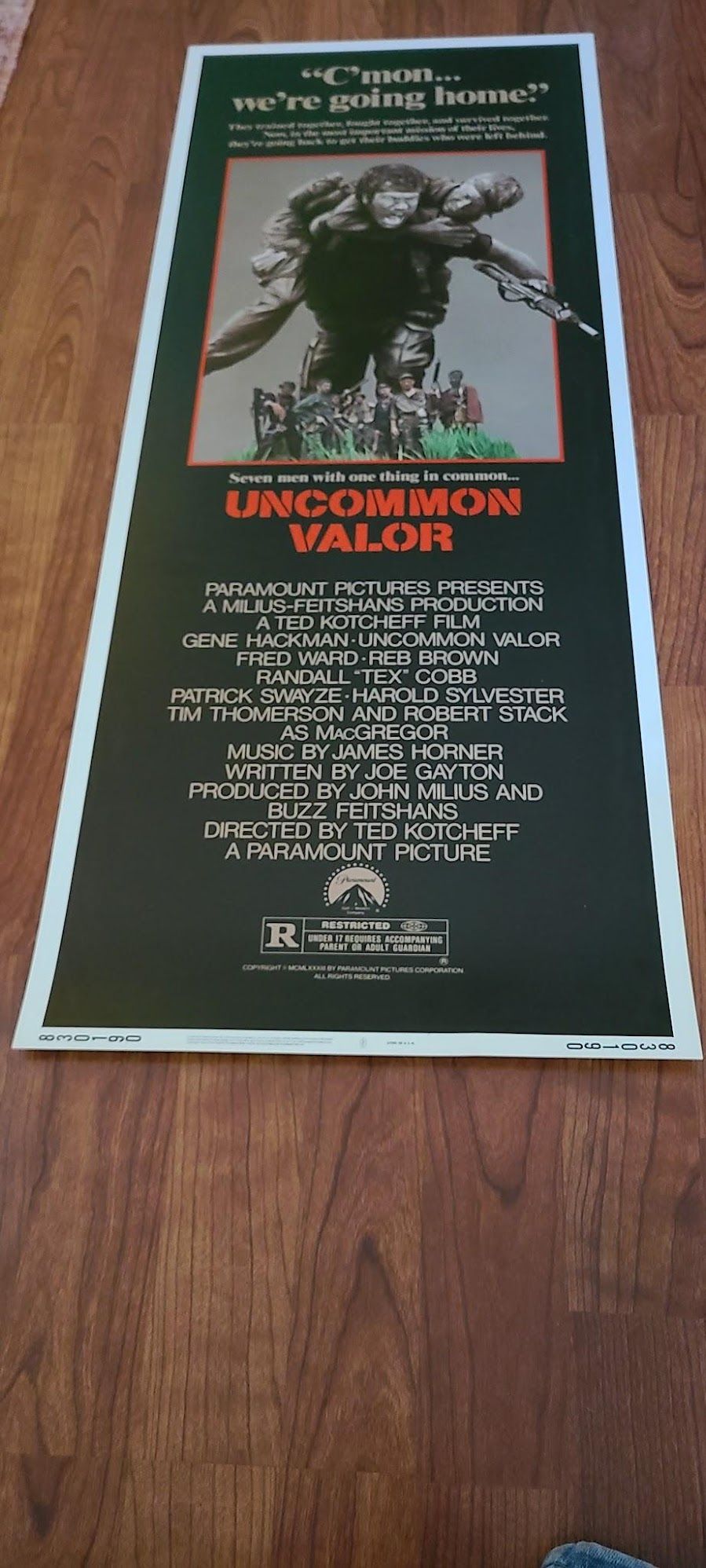 Uncommon Valor 1983 Inserts