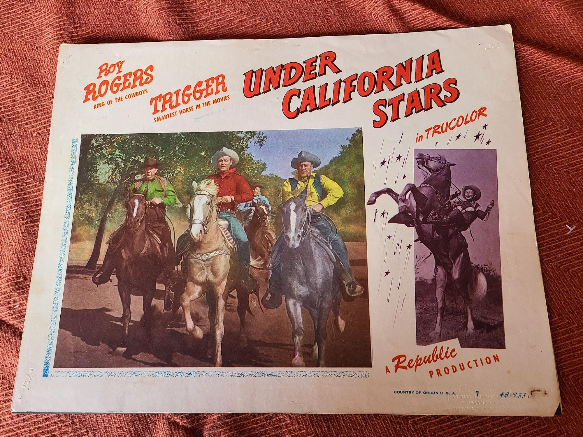 Under California Skies 1948 Western Lobby Cards