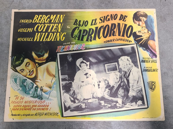 Under Capricorn 1949 Mexican Lobby Cards
