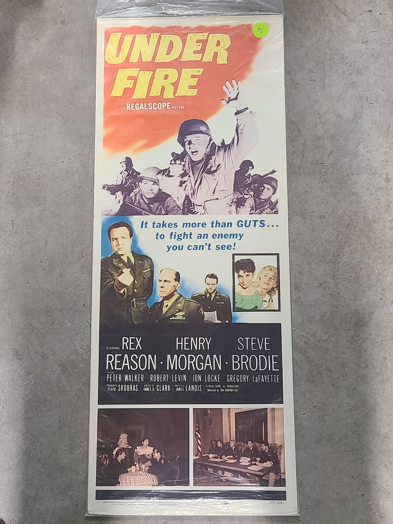 Under Fire 1957 Inserts