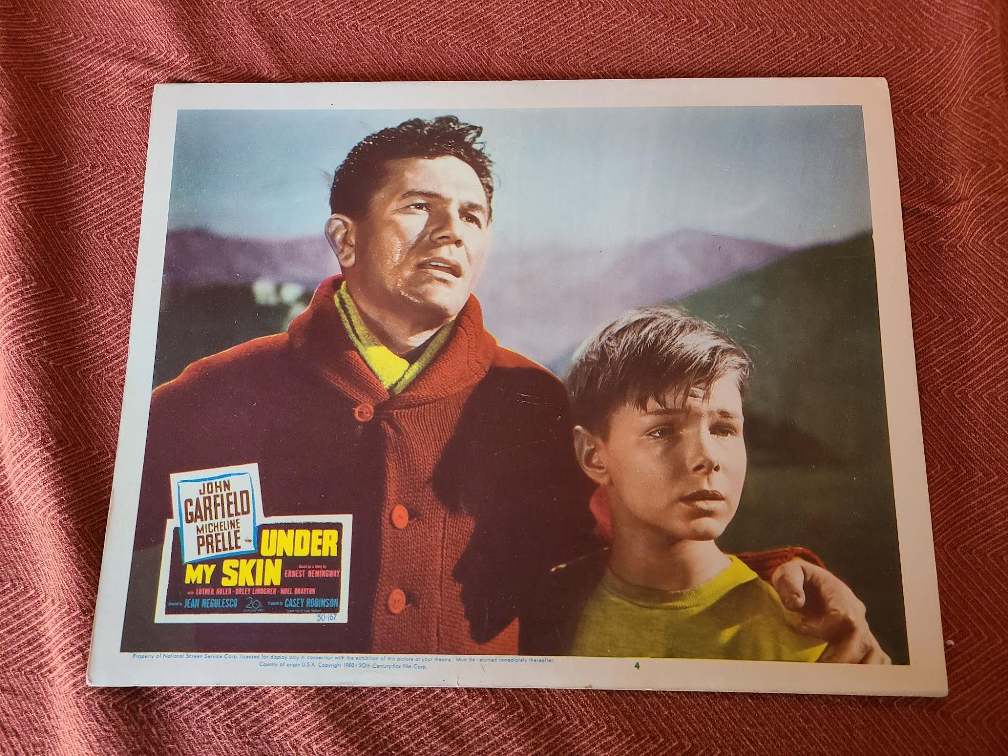 Under My Skin 1950 General Lobby Cards
