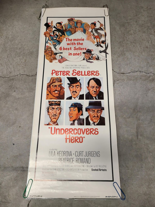 Undercover Hero 1975 Inserts
