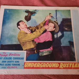 Underground Rustlers 1941 Western Lobby Cards