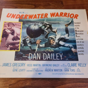 Underwater Warrior 1958 Military/Aviation Lobby Cards