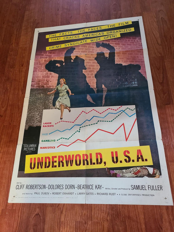 Underworld U.S.A 1961 1 Sheets/US
