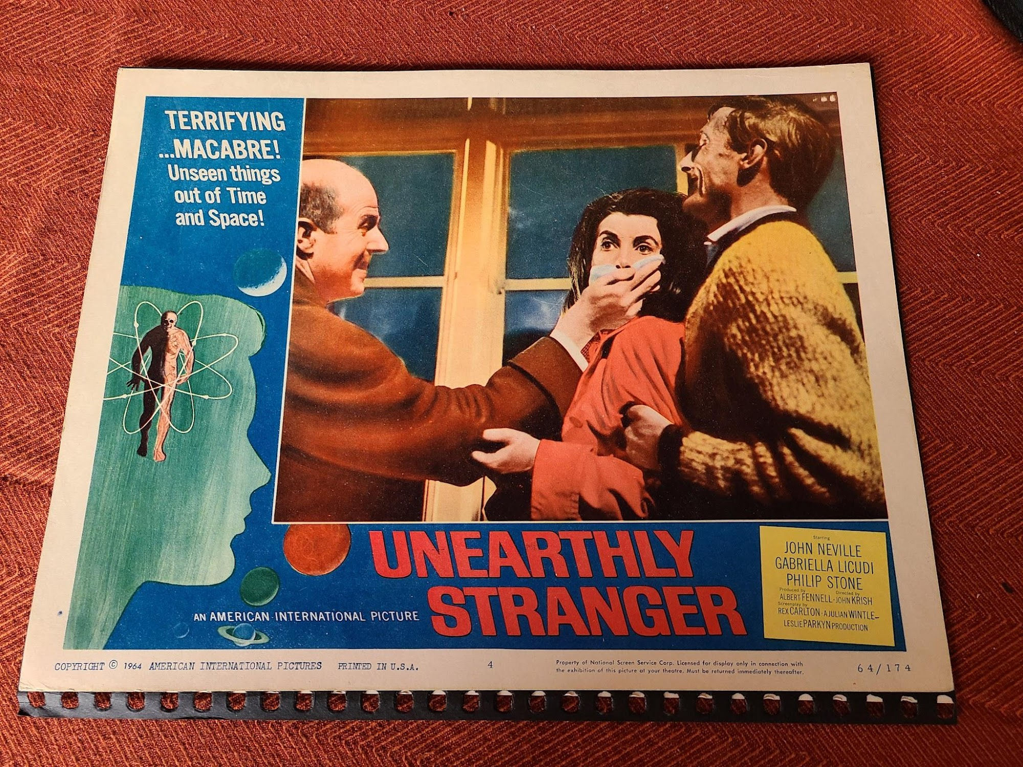 Unearthly Stranger 1964 Scifi/Horror