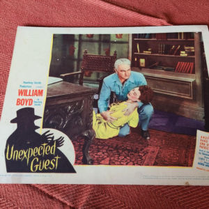 Unexpected Guest 1947 Western Lobby Cards
