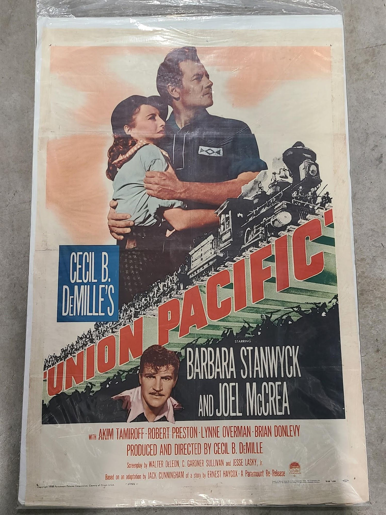 Union Pacific 1939 1 Sheets/US