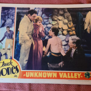Unknown Valley 1933 Western Lobby Cards