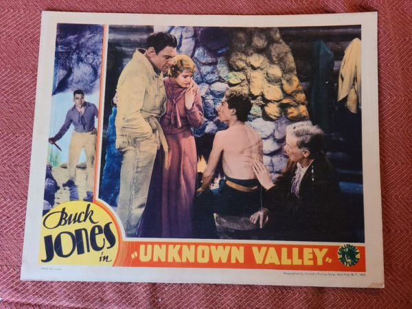 Unknown Valley 1933 Western Lobby Cards