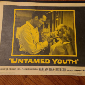 Untamed Youth 1957 General Lobby Cards