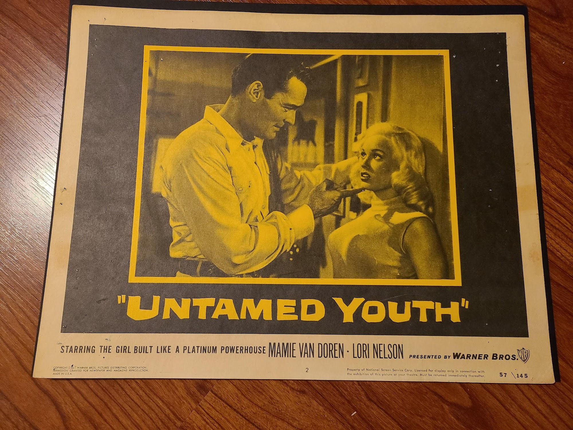 Untamed Youth 1957 General Lobby Cards