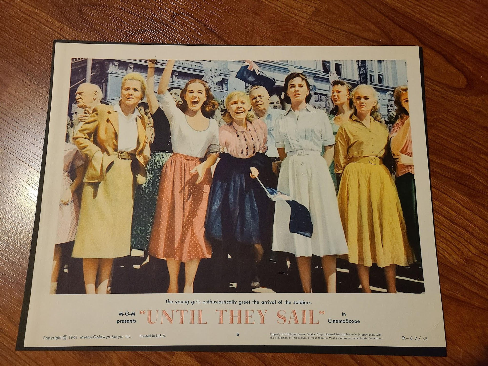 Until They Sail 1957 General Lobby Cards