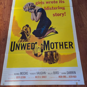 Unwed Mother 1958 1 Sheets/US