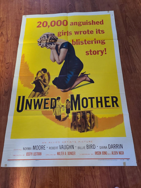 Unwed Mother 1958 1 Sheets/US