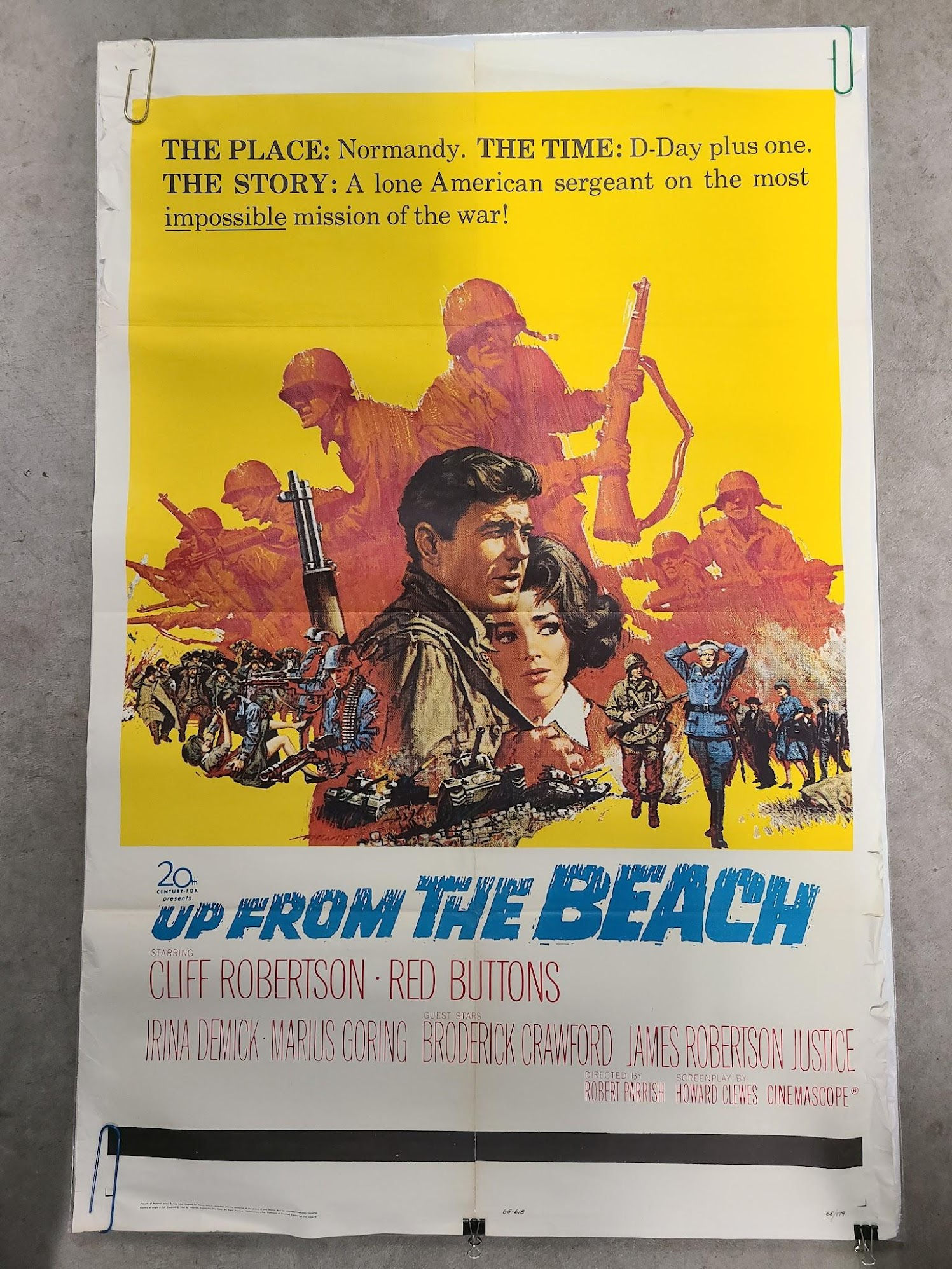 Up From The Beach 1965 1 Sheets/US