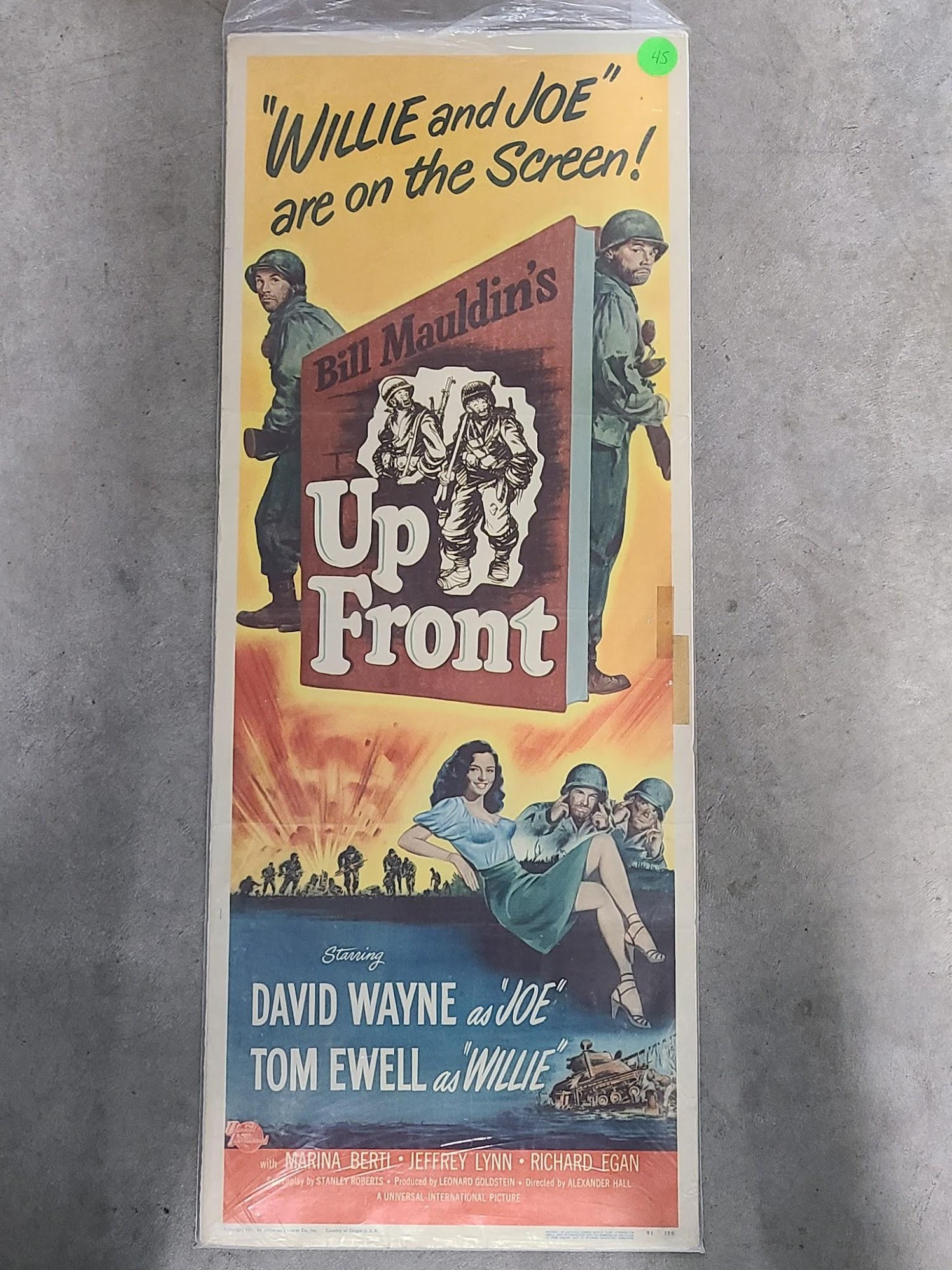 Up Front 1951 Inserts