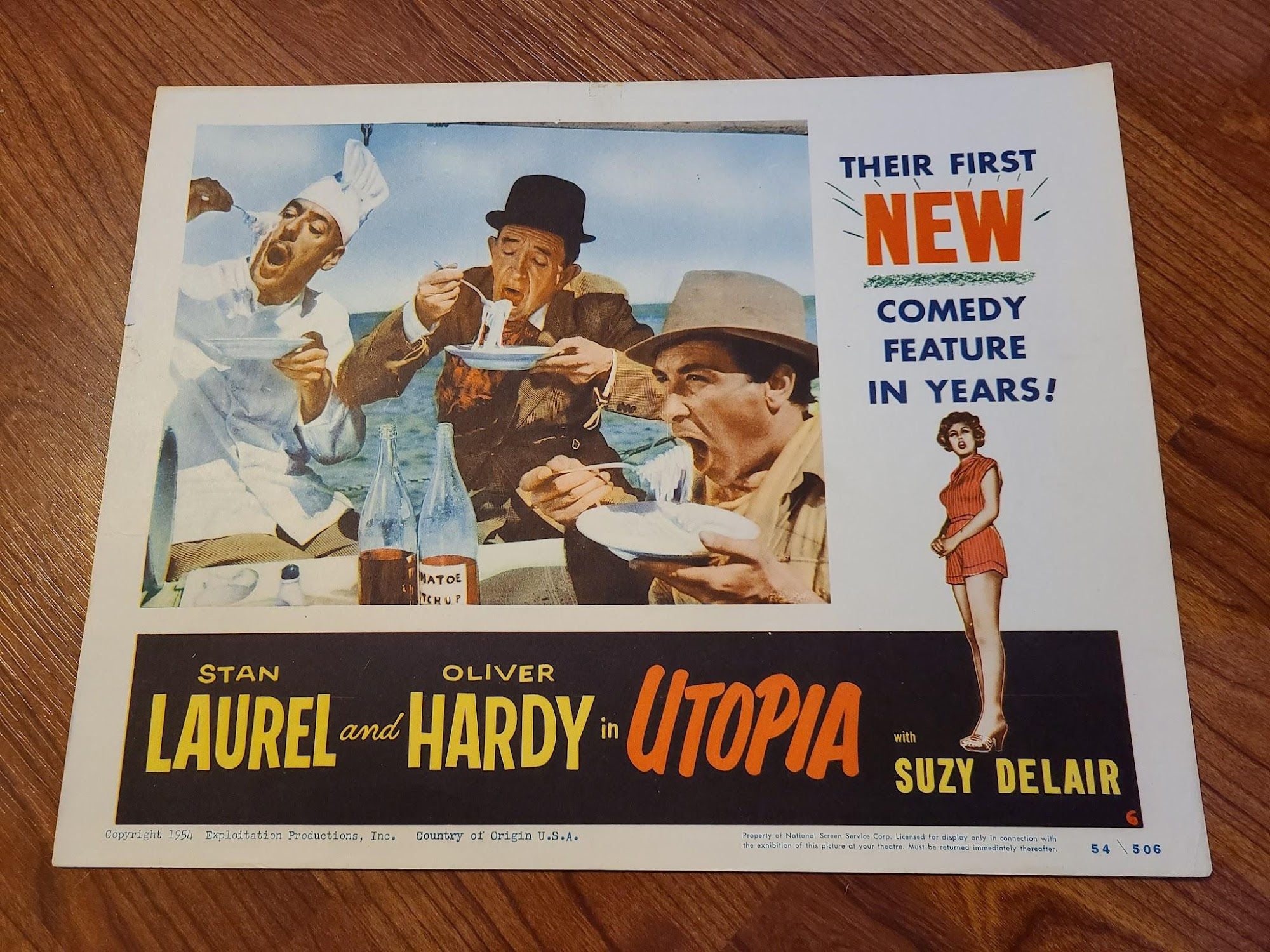 Utopia 1954 General Lobby Cards