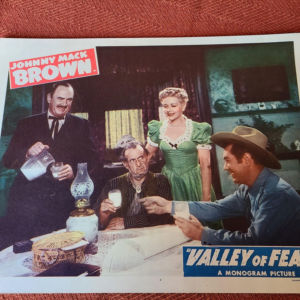 Valley Of Fear 1947 Western Lobby Cards