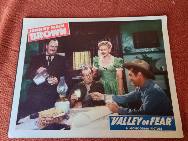 Valley Of Fear 1947 Western Lobby Cards