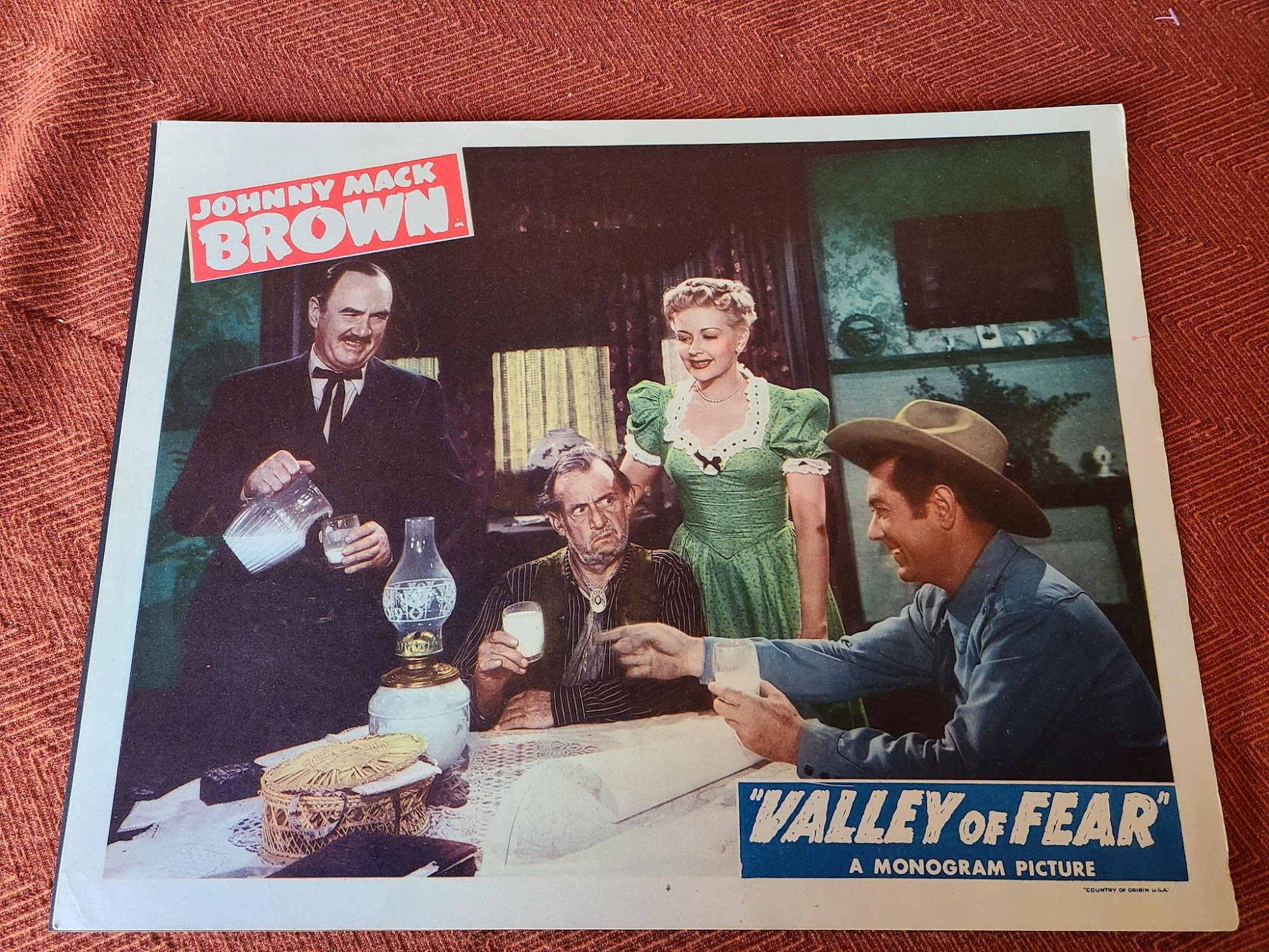 Valley Of Fear 1947 Western Lobby Cards