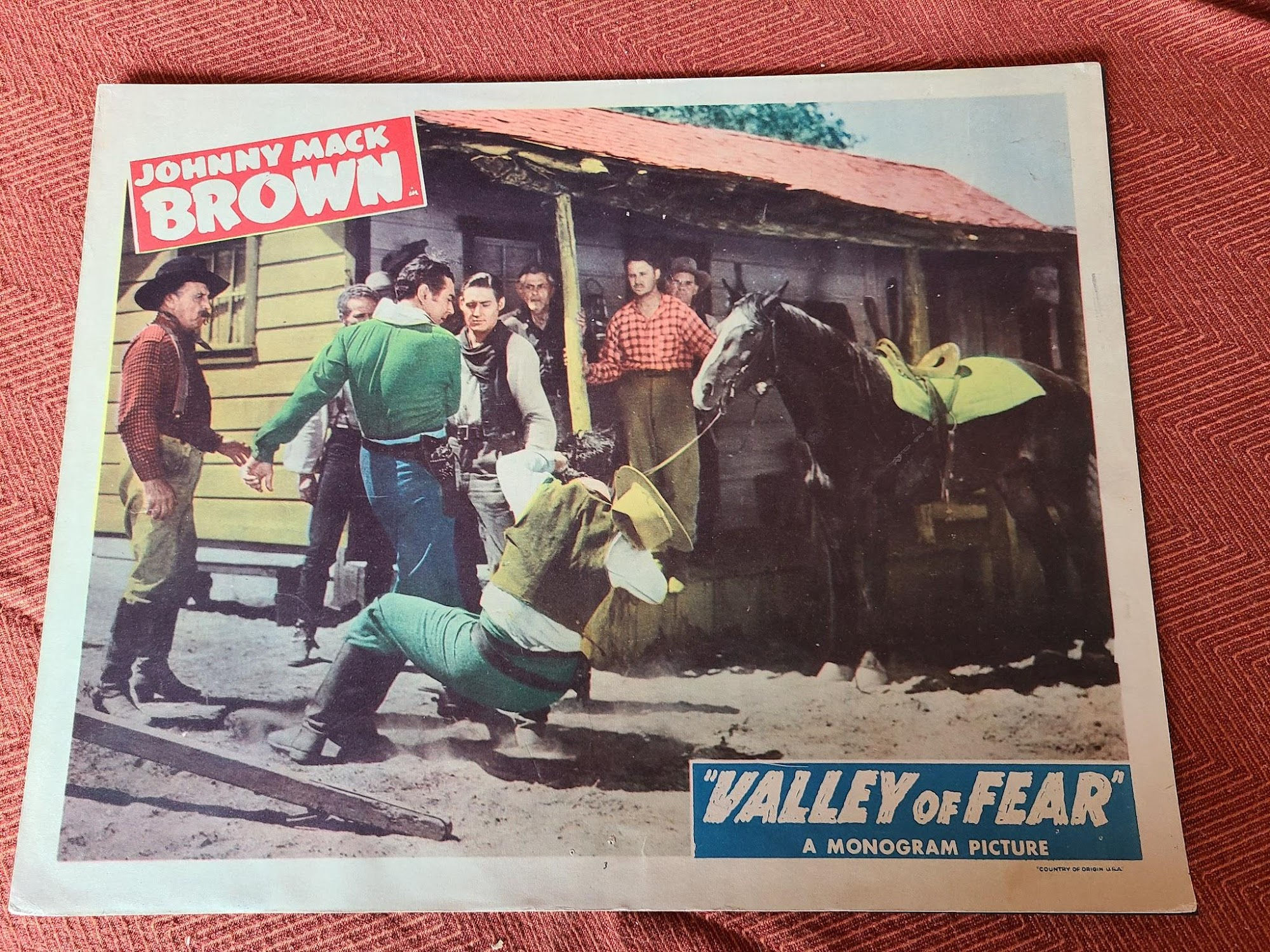 Valley Of Fear 1947 Western Lobby Cards
