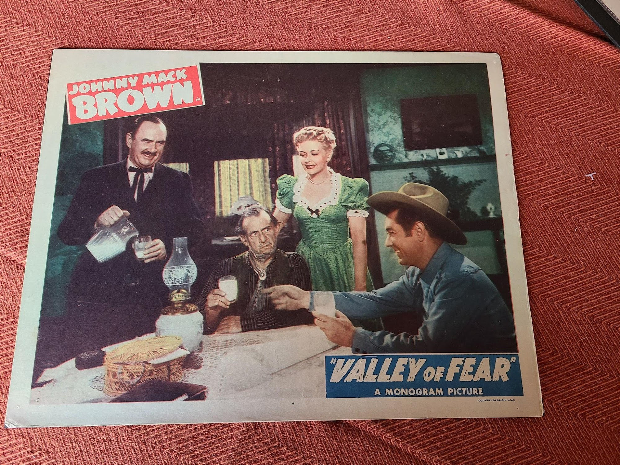 Valley Of Fear 1947 Western Lobby Cards