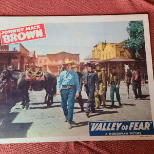 Valley of Fear 1947 Western Lobby Cards