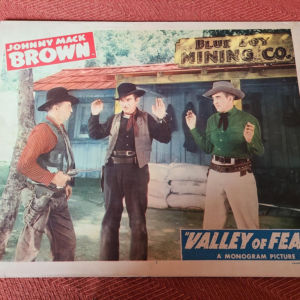 Valley of Fear 1947 Western Lobby Cards