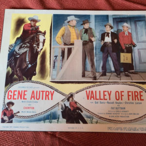 Valley Of Fire 1951 Western Lobby Cards