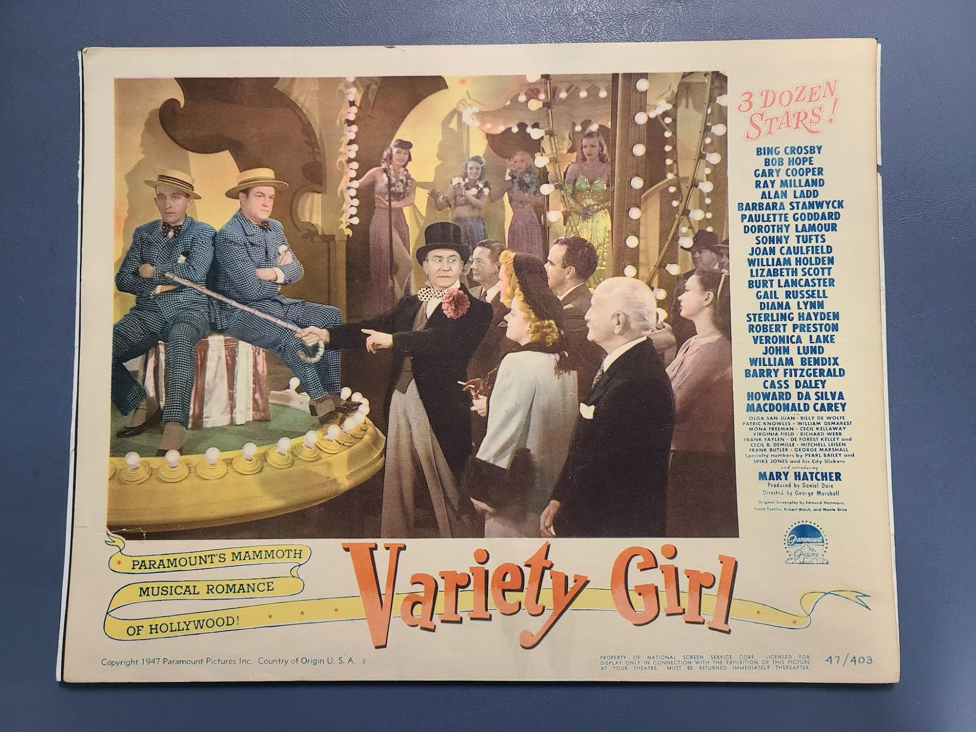 Variety Girl 1946 General Lobby Cards