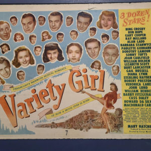 Variety Girl 1947 Title Cards