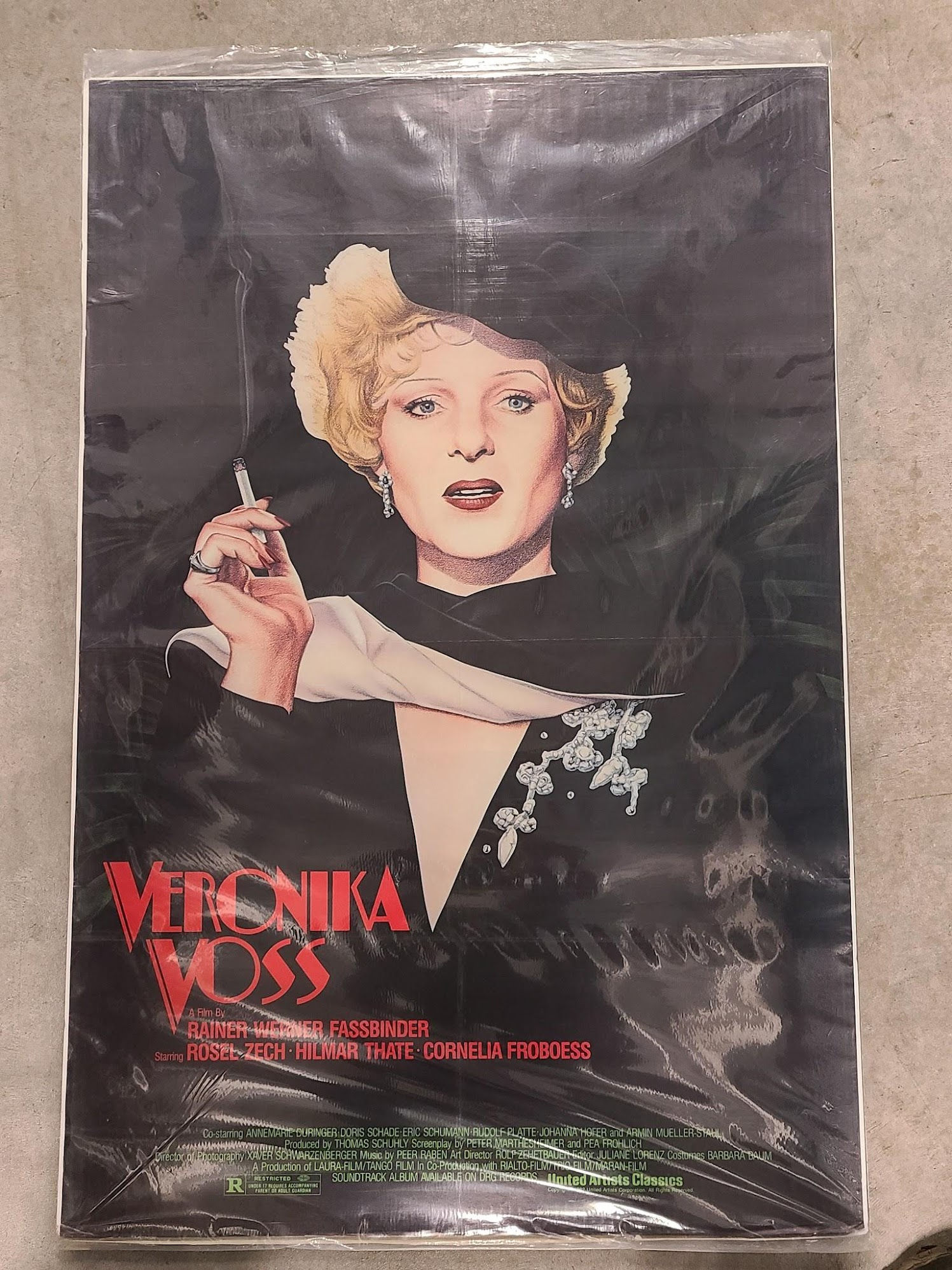 Veronika Voss 1982 1 Sheets/US