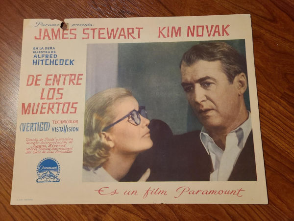 Vertigo 1958 General Lobby Cards