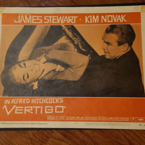 Vertigo 1958 General Lobby Cards