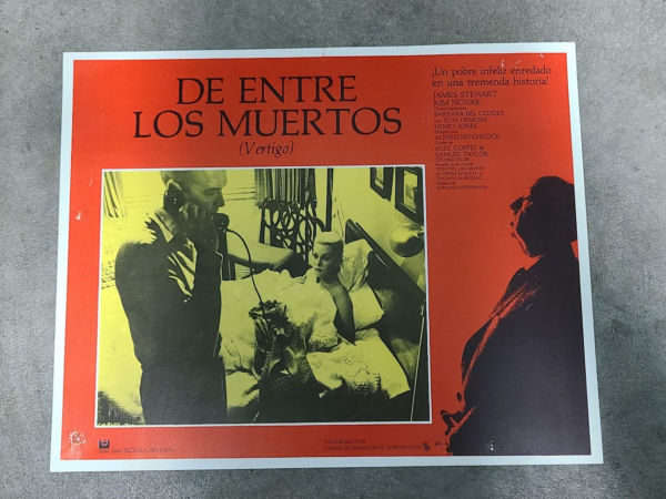 Vertigo 1958 Mexican Lobby Cards