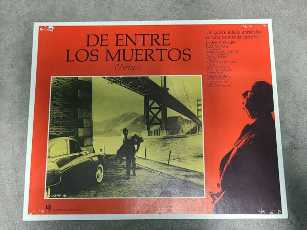 Vertigo 1958 Mexican Lobby Cards