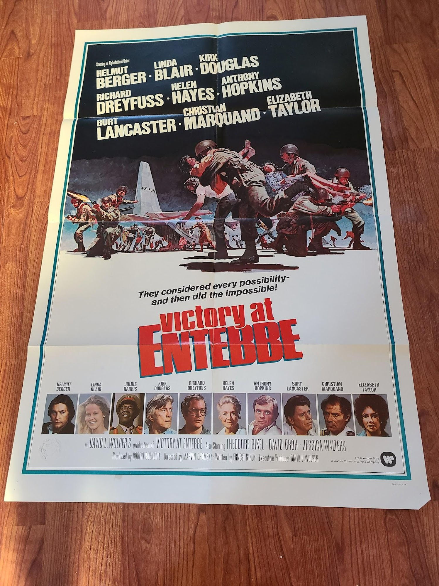 Victory At Entebbe 1976 1 Sheets/US