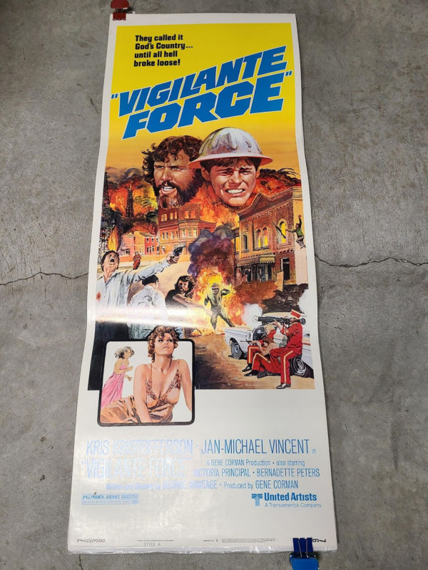 Vigilante Force 1976 Inserts