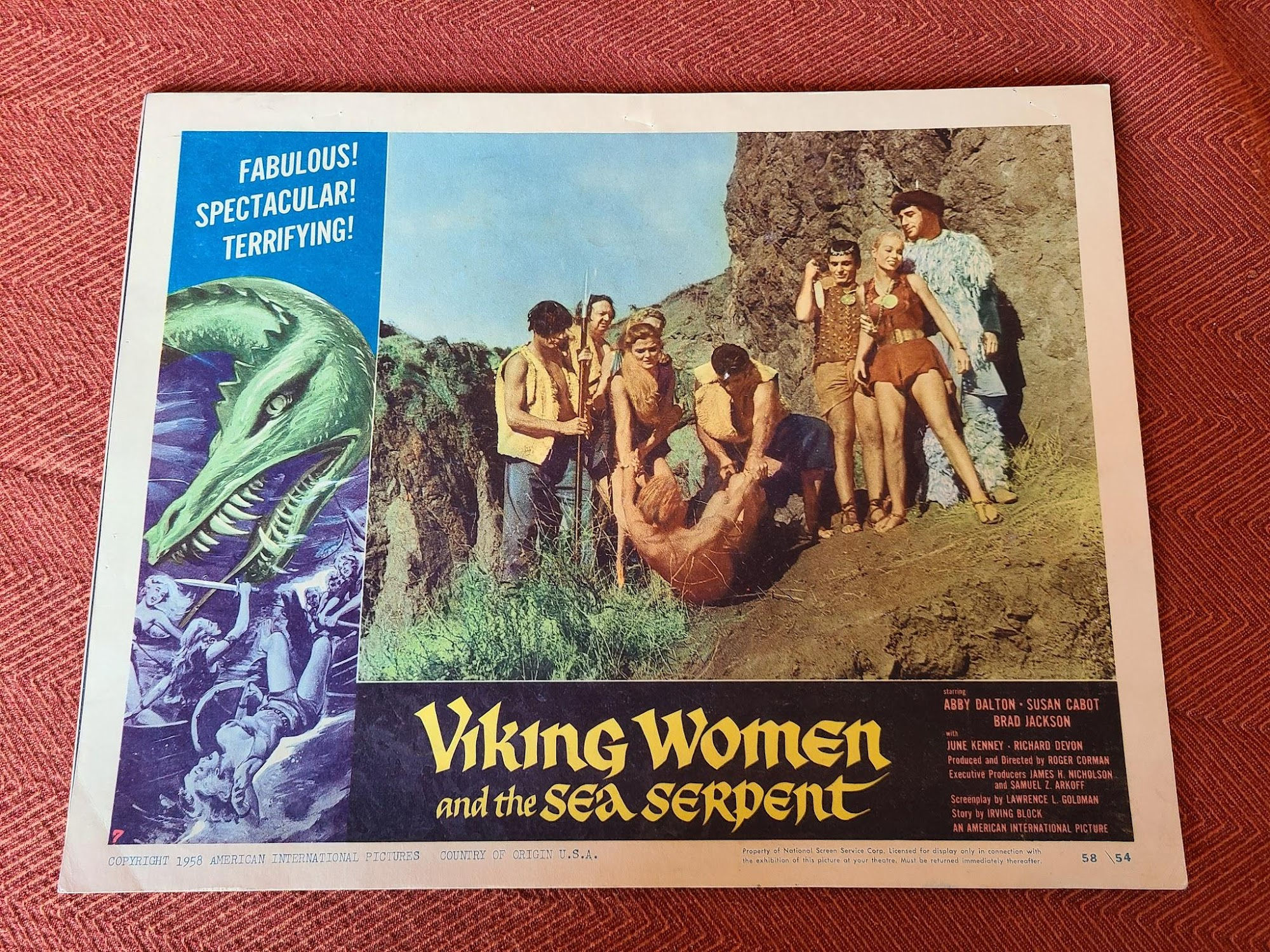 Viking Women And The Sea Serpent 1958 Scifi/Horror