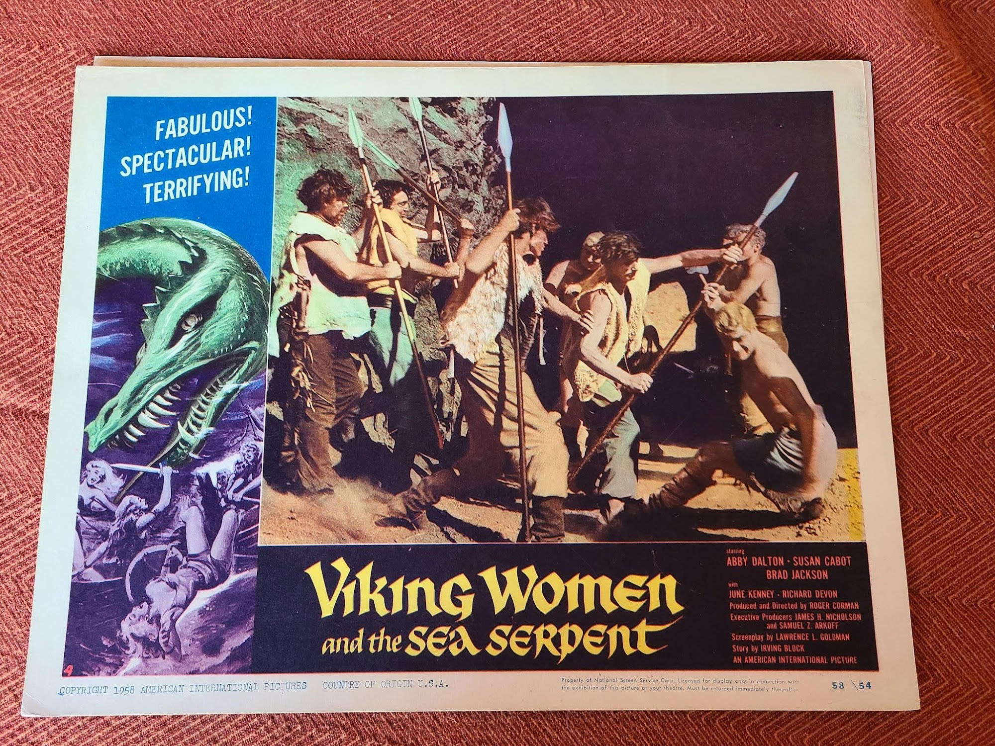 Viking Women And The Sea Serpent 1958 Scifi/Horror