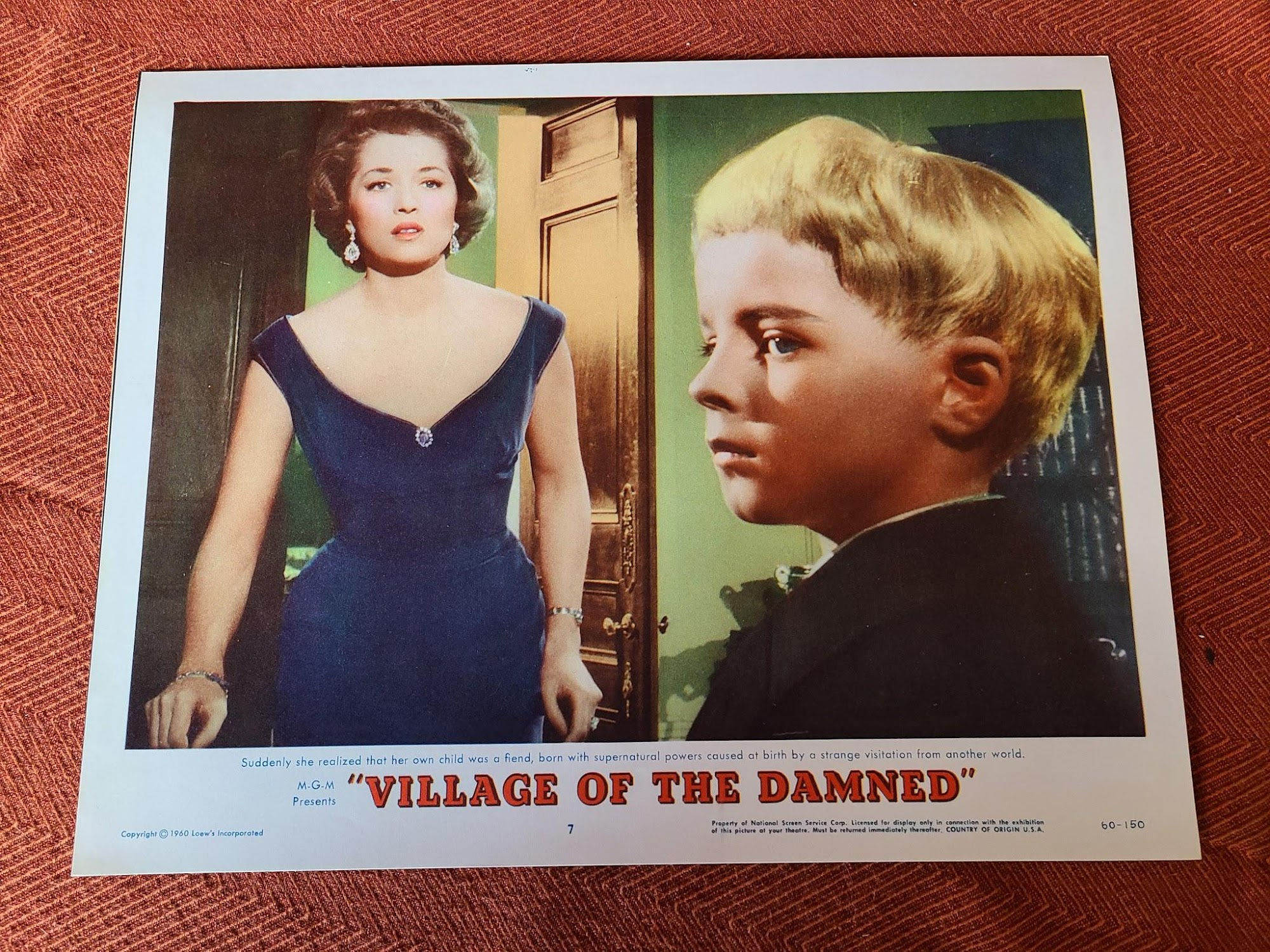 Village Of The Damned 1960 Scifi/Horror