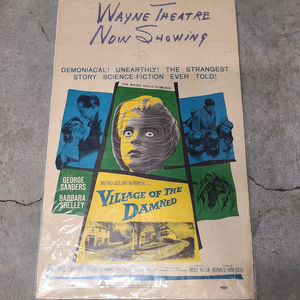 Village Of The Damned 1960 Window Cards